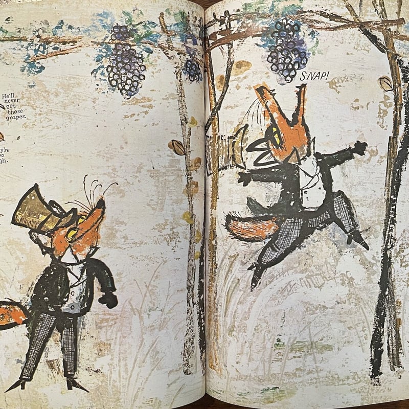 AEsop's FABLES（1965年）」Alice & Martin Provensen