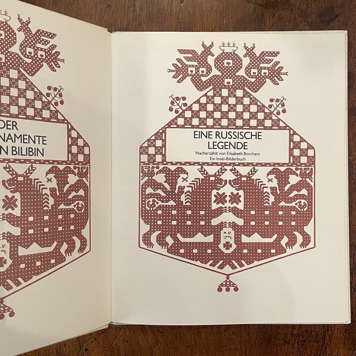 EINE RUSSISCHE LEGENDE」Ivan Bilibin（イワン・ビリービン）