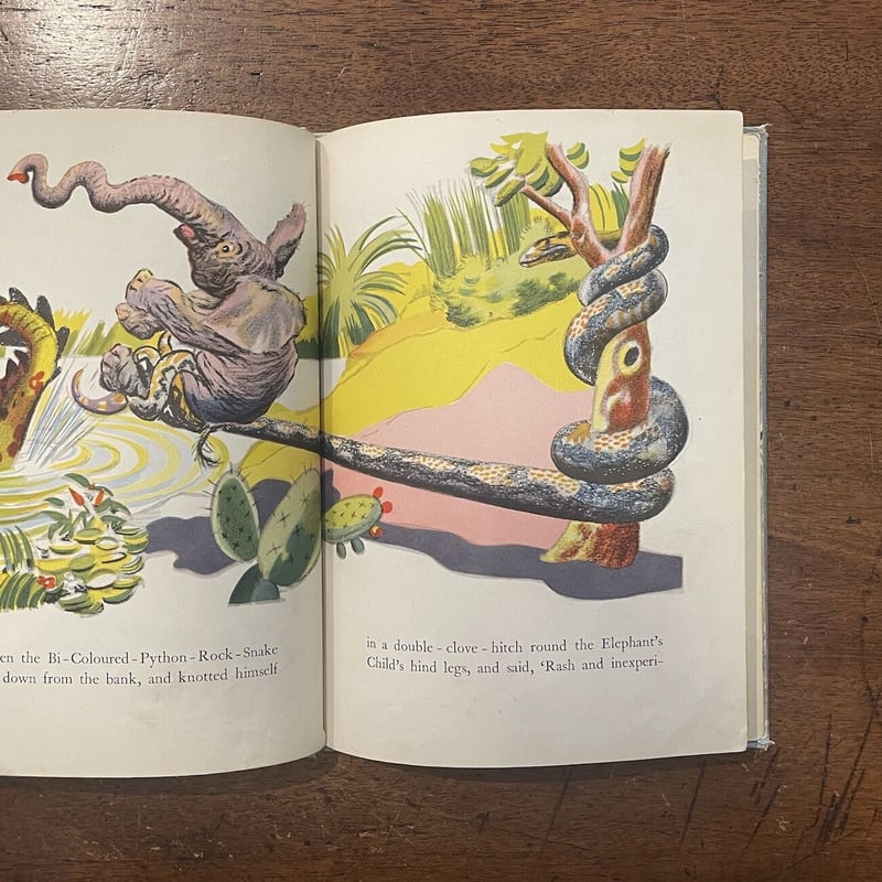 THE ELEPHANT'S CHILD（1950年頃）」Rudyard Kipling F