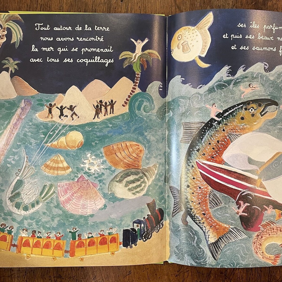 En sortant de l'ecole」Jacques Prevert（ジャック・プレヴ