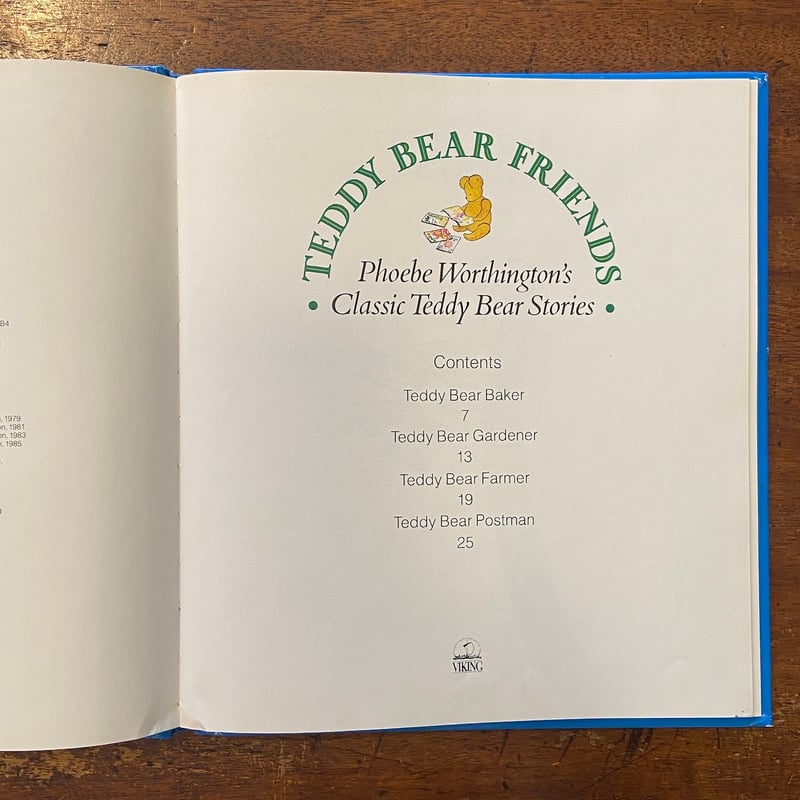 TEDDY BEAR FRIENDS」Phoebe Worthington（フィービ・ウォー