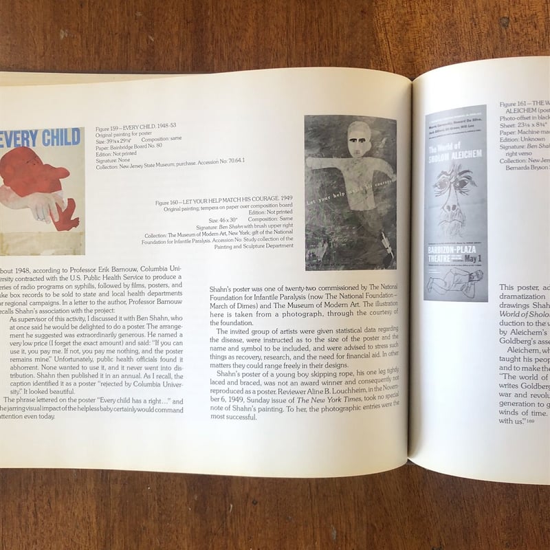 THE COMPLETE GRAPHIC WORKS OF BEN SHAHN」Kennet