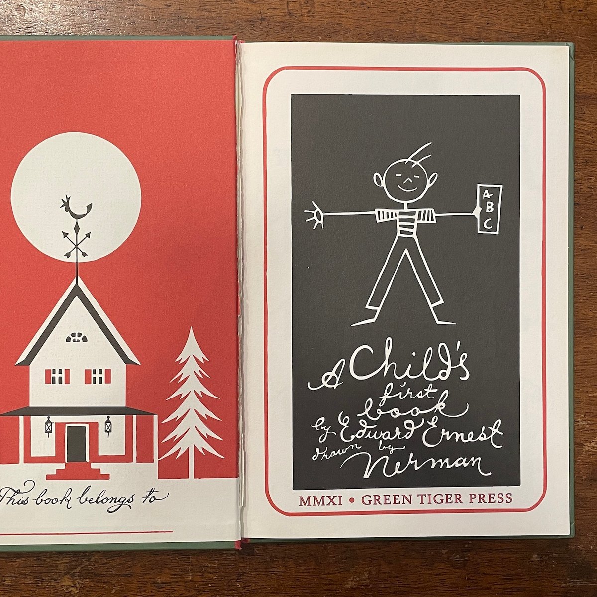 A CHILD'S FIRST BOOK」Edward Ernest Nerman（エイナル