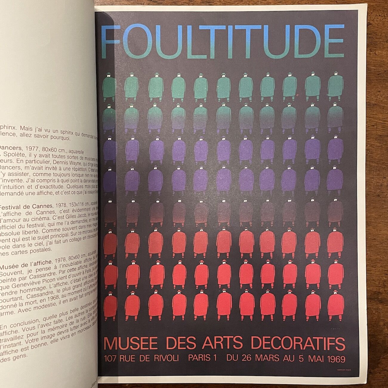 AFFICHES DE FOLON / フォロン original