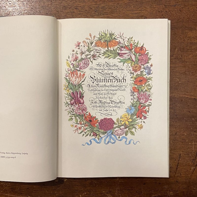 NEUES BLUMENBUCH」Maria Sibylla Merian | Frober