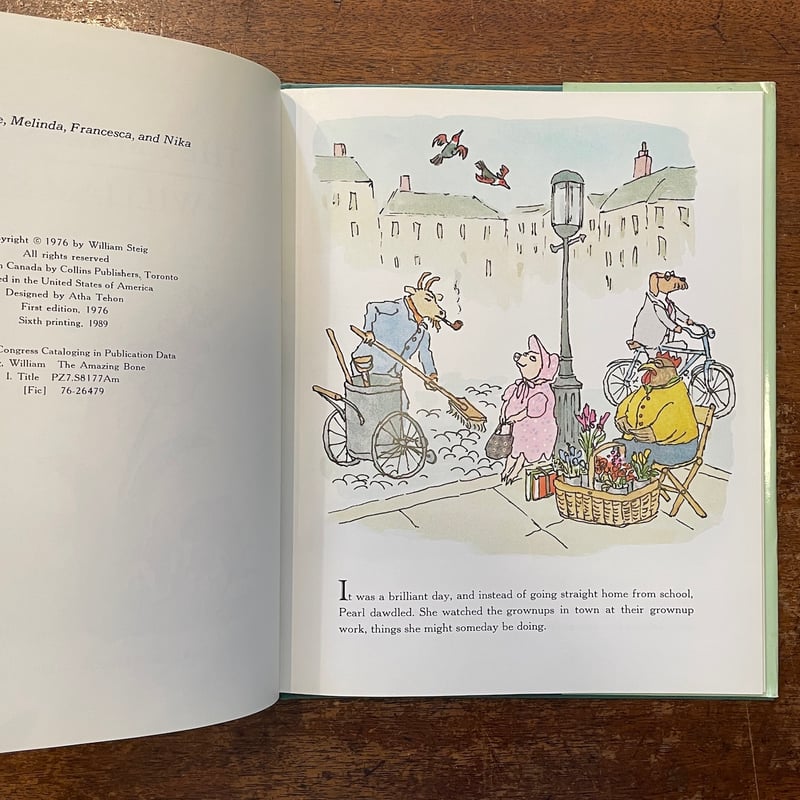THE AMAZING BONE」William Steig（ウィリアム・スタイグ） | F