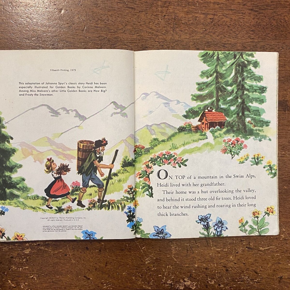 Heidi」Johanna Spyri Corinne Malvern | Frobergu