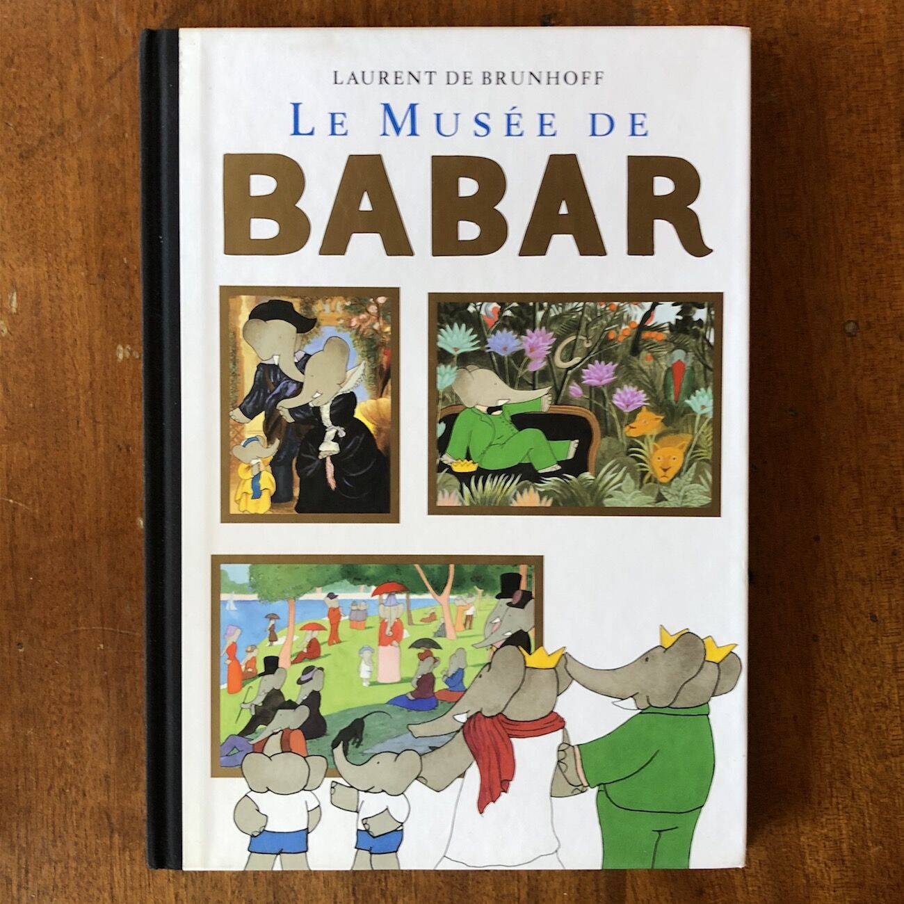 LE MUSEE DE BABAR」Laurent de Brunhoff（ロラン・ド・ブリ