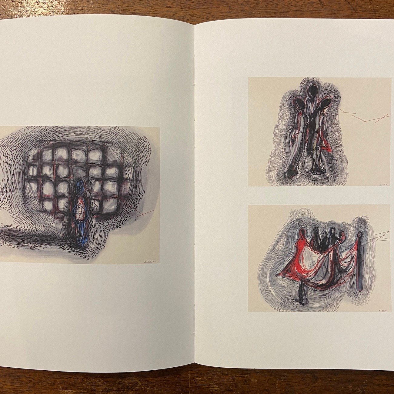 塩田千春　魂がふるえる　サイン版画 original