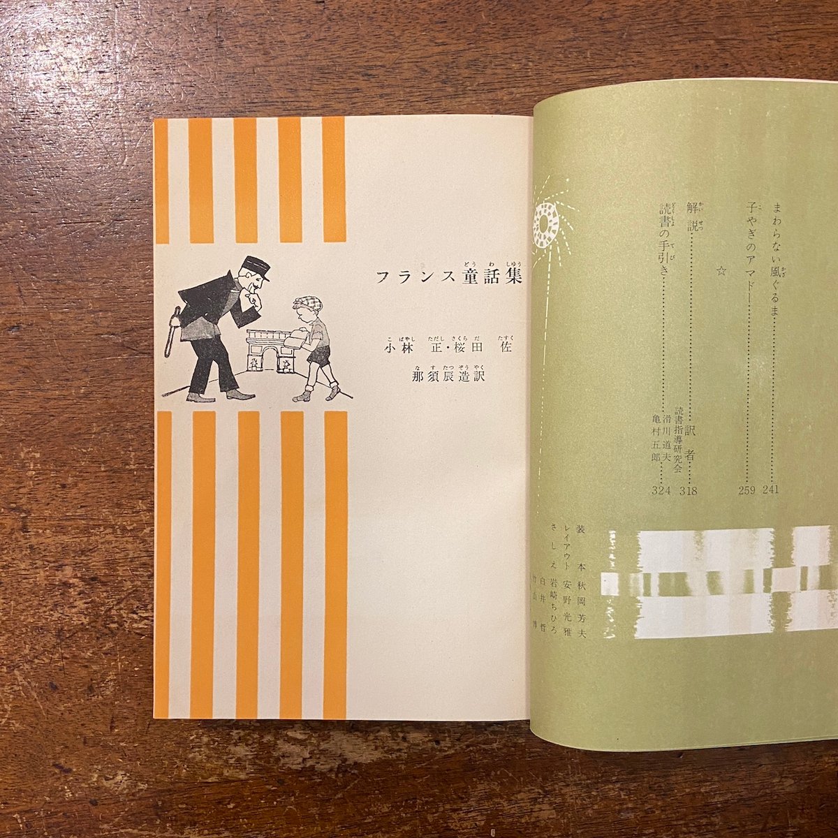 世界童話文学全集 8 フランス童話集」安野光雅 構成 岩崎ちひろ