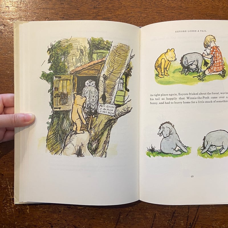 WINNIE-THE-POOH」A. A. Milne（ミルン） E. H. Shepard