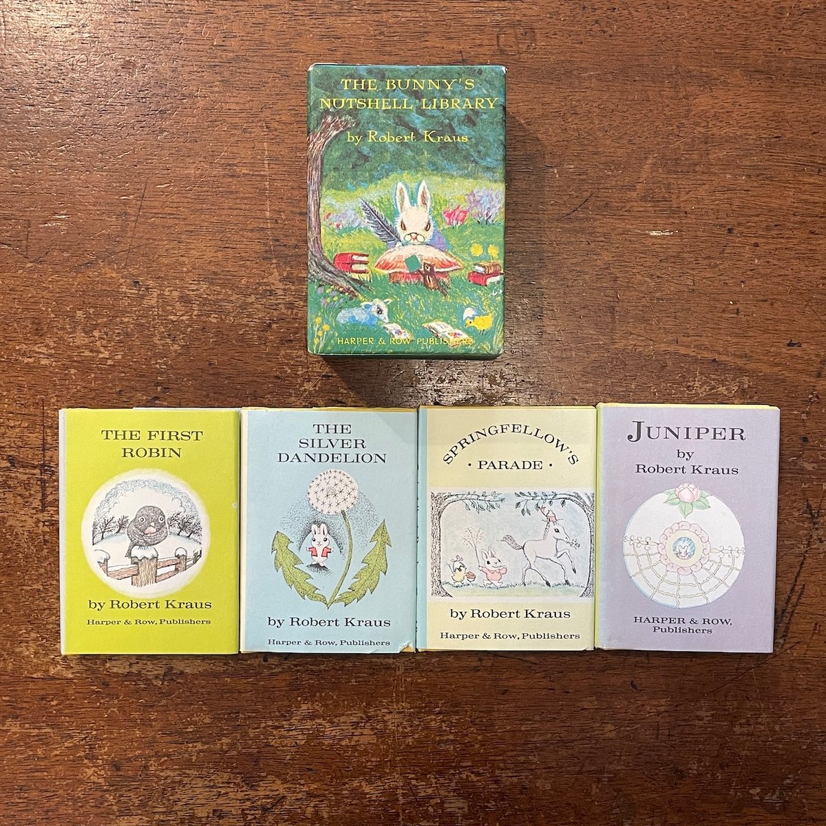 綺麗☆豆本☆箱入り4冊☆THE BUNNY'S NUTSHELL LIBRARY 綺麗☆豆