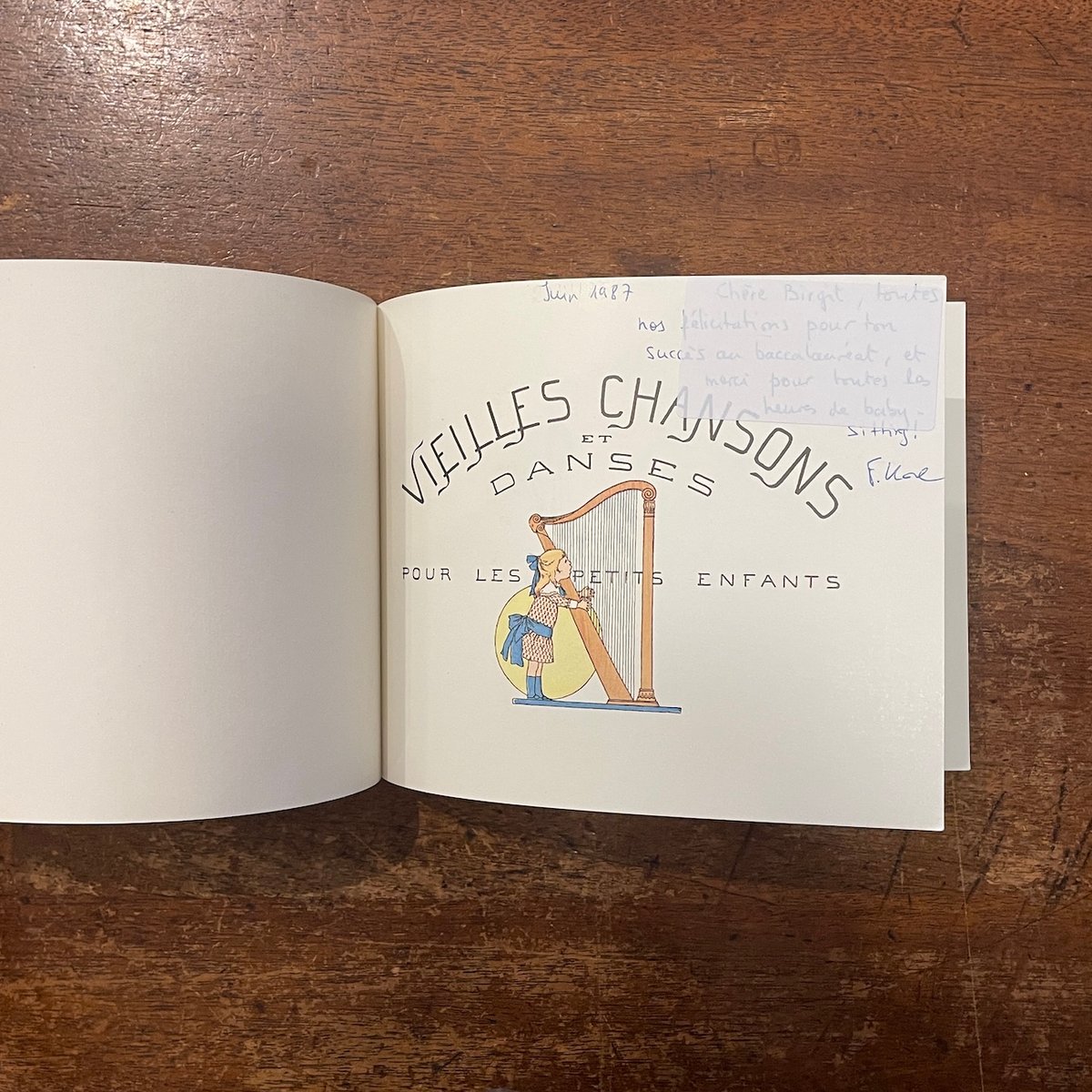 Vieilles chansons et rondes」M. B. de Monvel（ブー