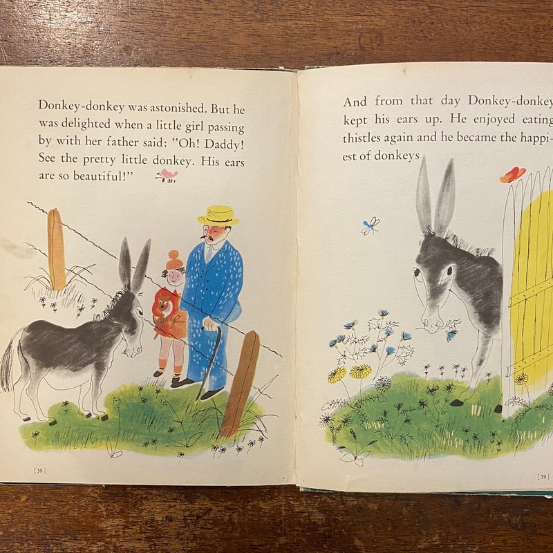 Donkey - Donkey（1940年）」Roger Duvoisin（ロジャー・デュボ