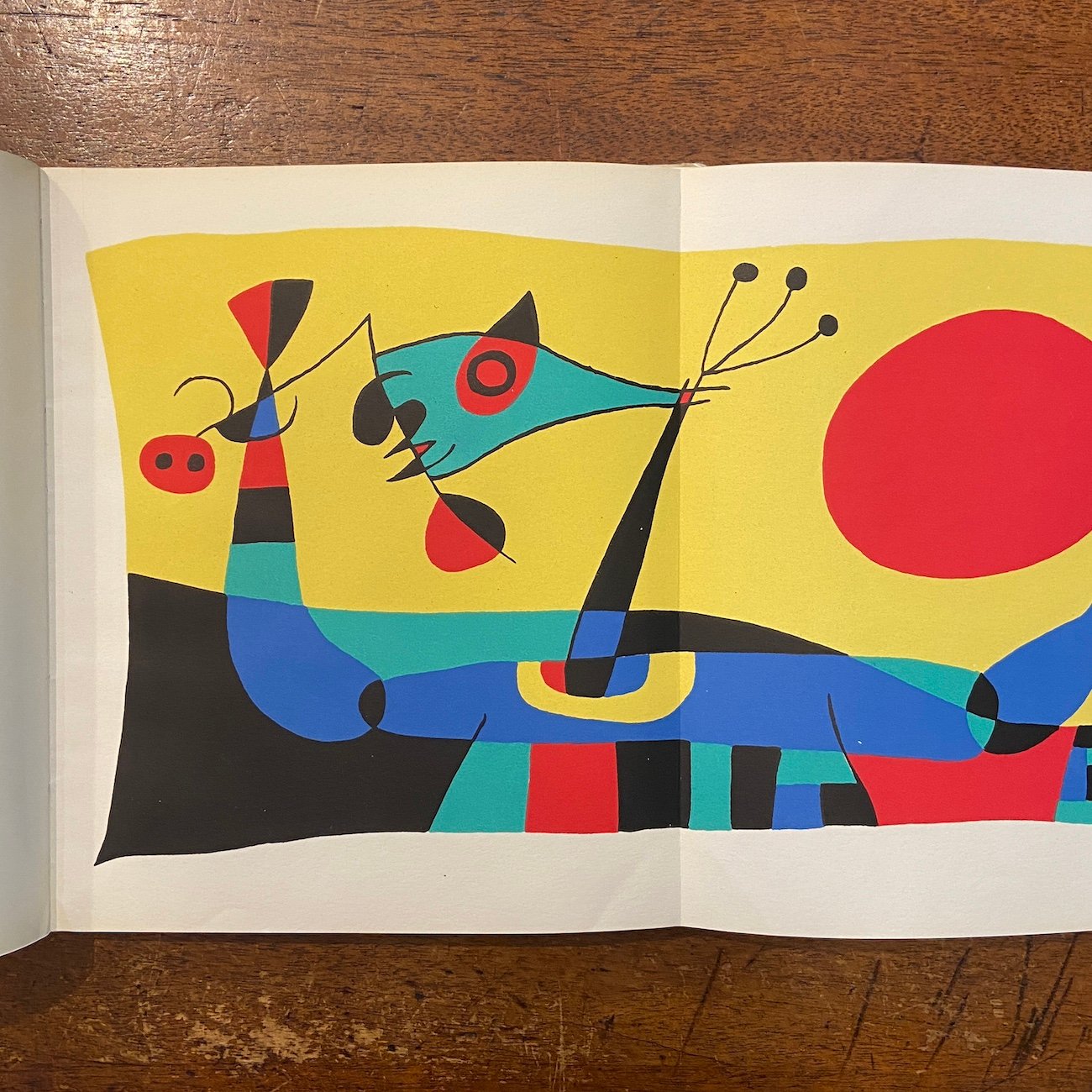 JOAN MIRO」Jacques Prevert（ジャック・プレヴェール） リトグラフ10