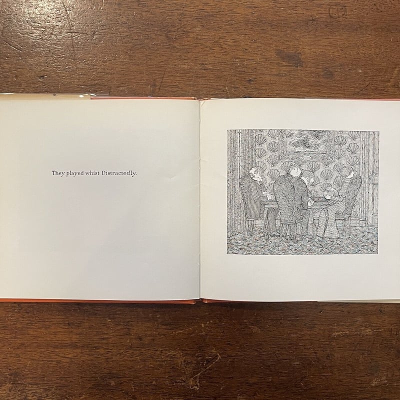 THE GLORIOUS NOSEBLEED」Edward Gorey（エドワード・ゴーリー