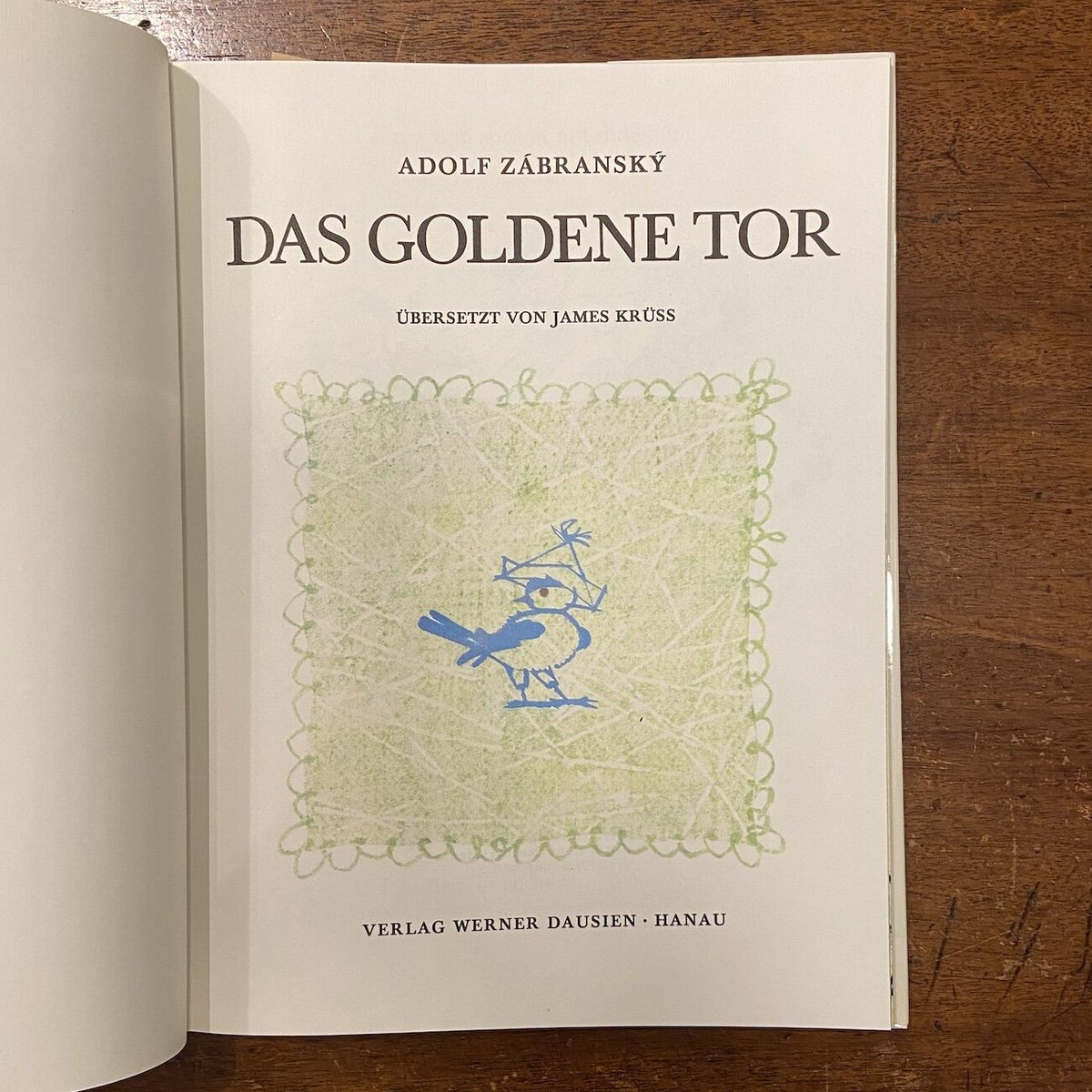 DAS GOLDENE TOR」James Kruss Adolf Zabransky（アド