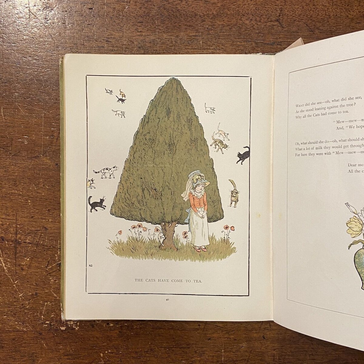 Marigold Garden（1920年頃）」Kate Greenaway（ケイト・グリー