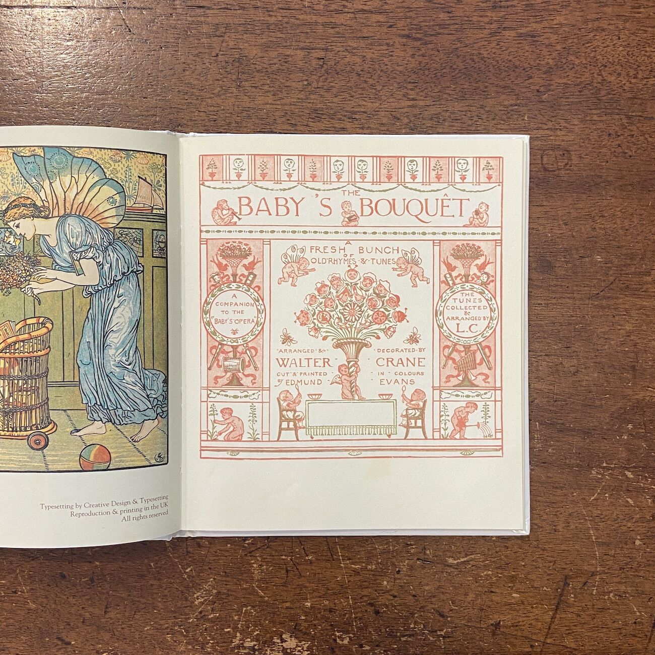 THE BABY'S BOUQUET」Walter Crane（ウォルター・クレイン） |