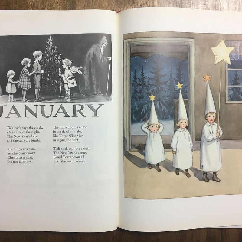 Around the Year」Elsa Beskow（エルサ・ベスコフ） | Frober