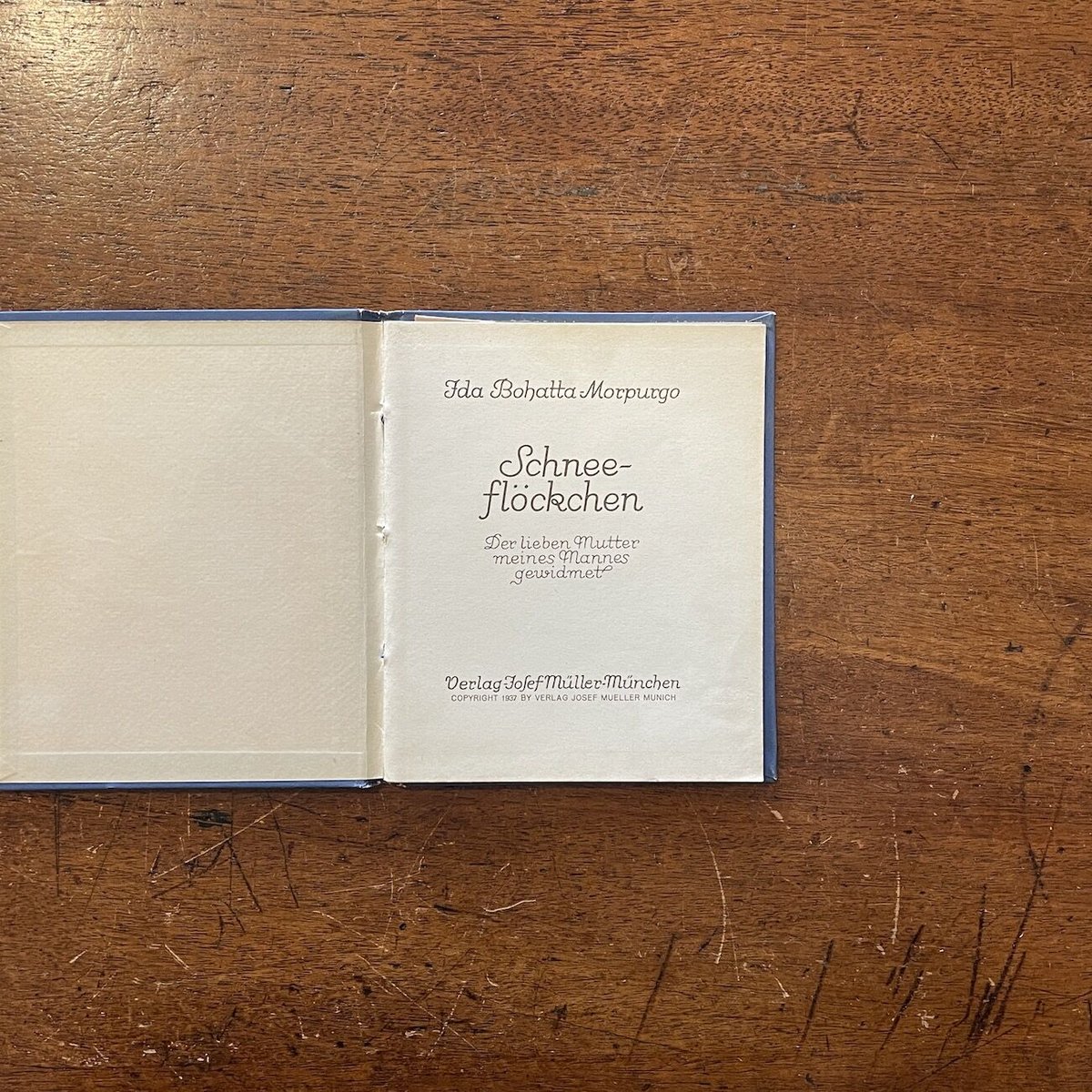 SCHNEEFLOCKCHEN(1937年初版?)」Ida Bohatta(イーダ SCHNEEFLOCKCHEN(1937年初版?)」Ida Bohatta(イーダ