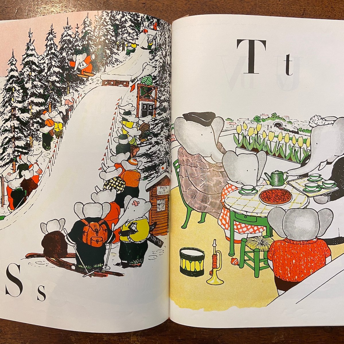 ABC de Babar」Jean de Brunhoff(ジャン・ド・ブリュノフ) | F ABC de Babar」Jean de Brunhoff(ジャン・ド・ブリュノフ) | F