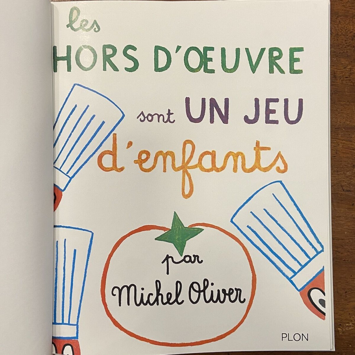 Les hors d' oeuvre sont un jeu d'enfants」Miche