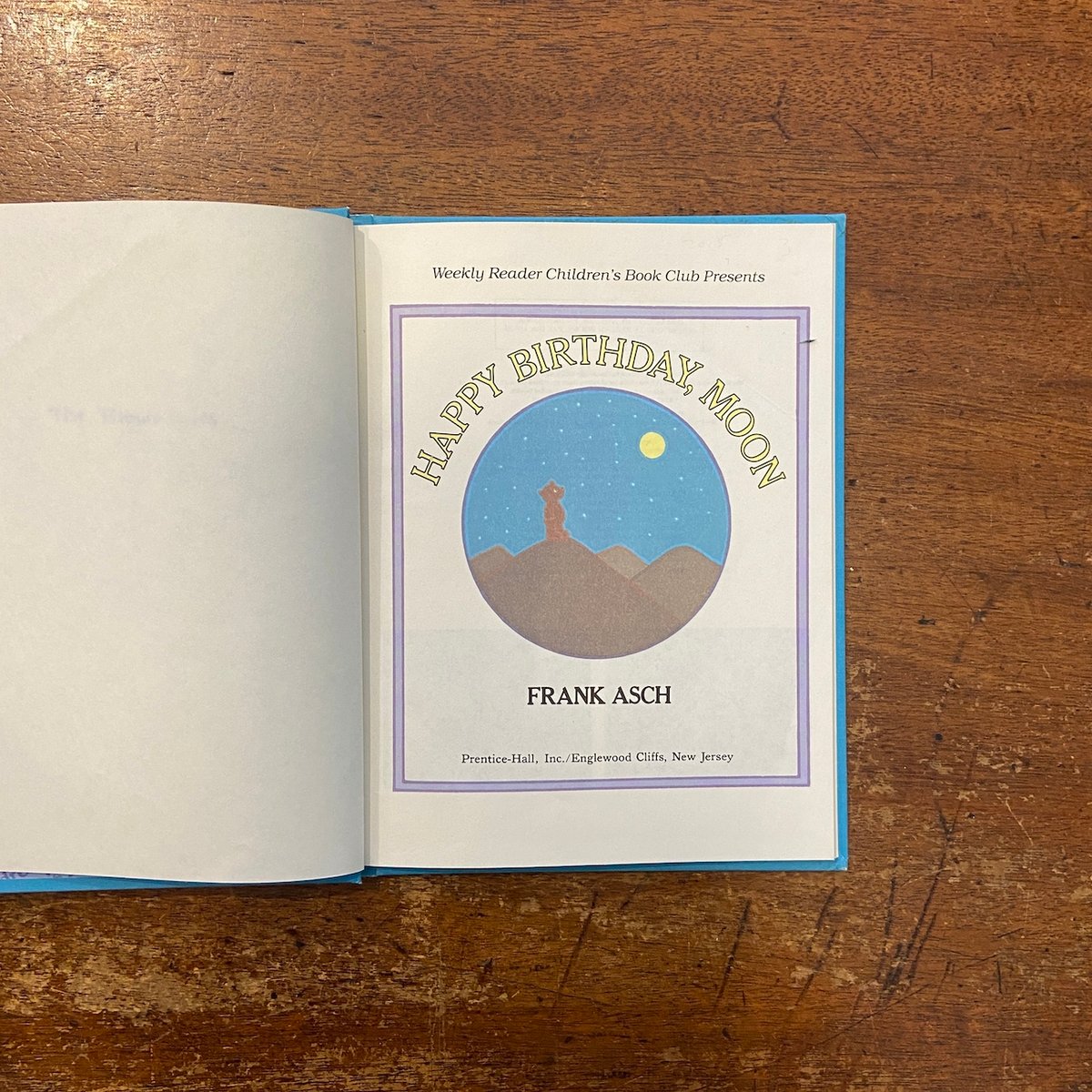 HAPPY BIRTHDAY, MOON」Frank Asch（フランク・アッシュ） | F