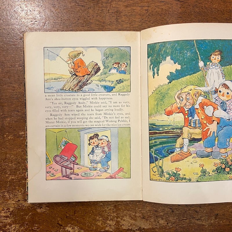 Raggedy Ann's Wishing Pebble（1940年頃）」Johnny Gr