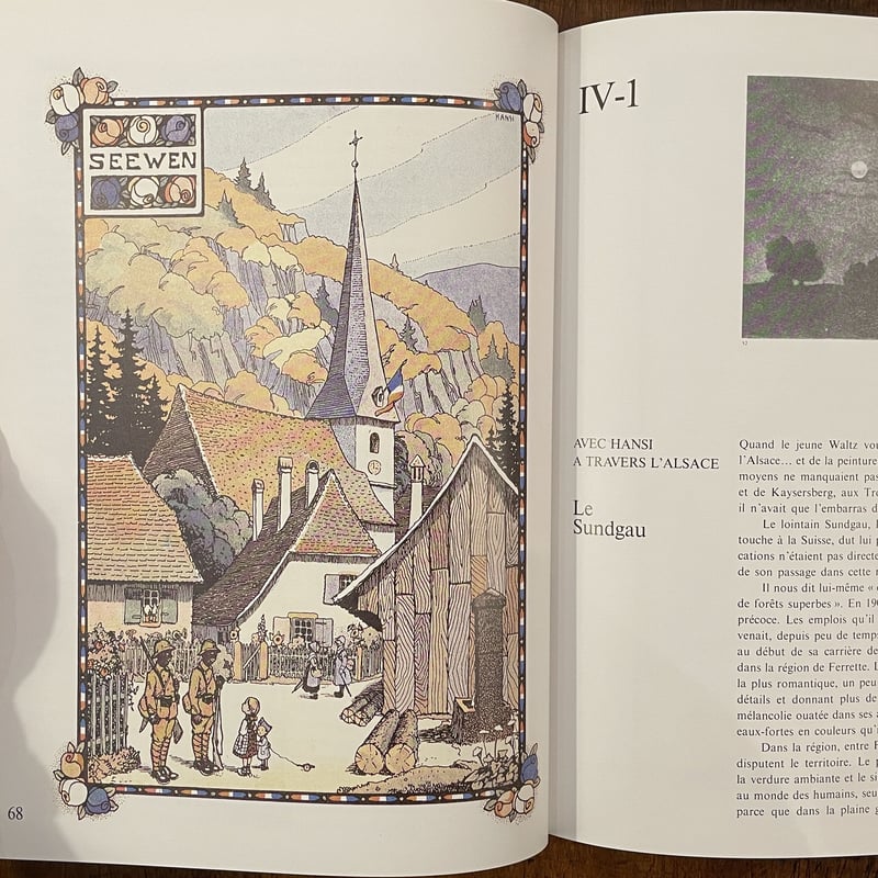 AVEC HANSI A TRAVERS L'ALSACE」Robert Perreau |