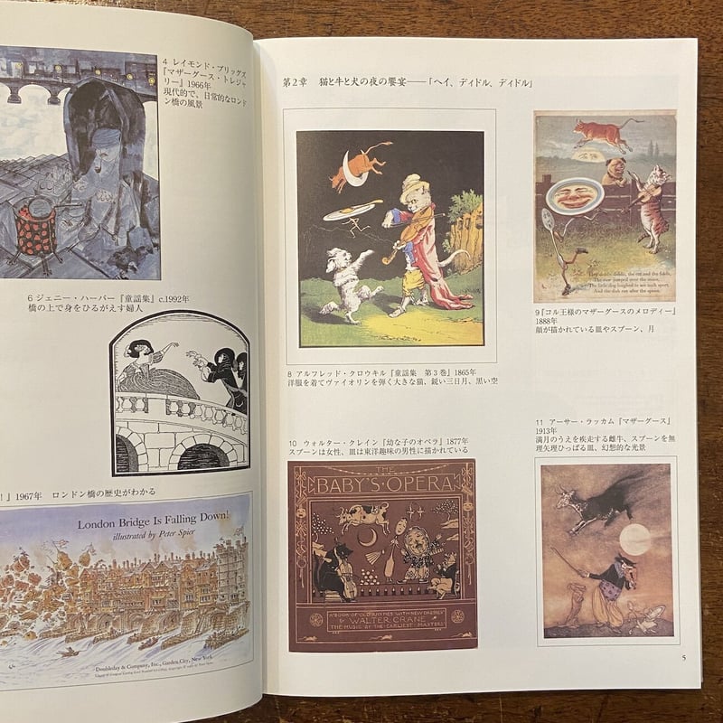 マザーグースと絵本の世界」夏目康子 ウォルター・クレイン ケイト