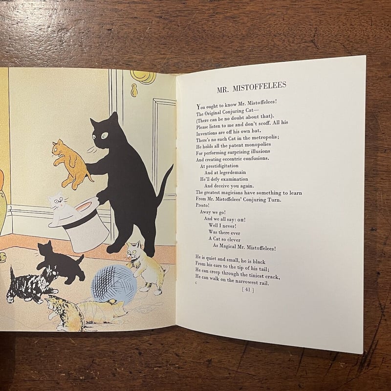 Old Possum's Book of Practical Cats（1966年）」T.