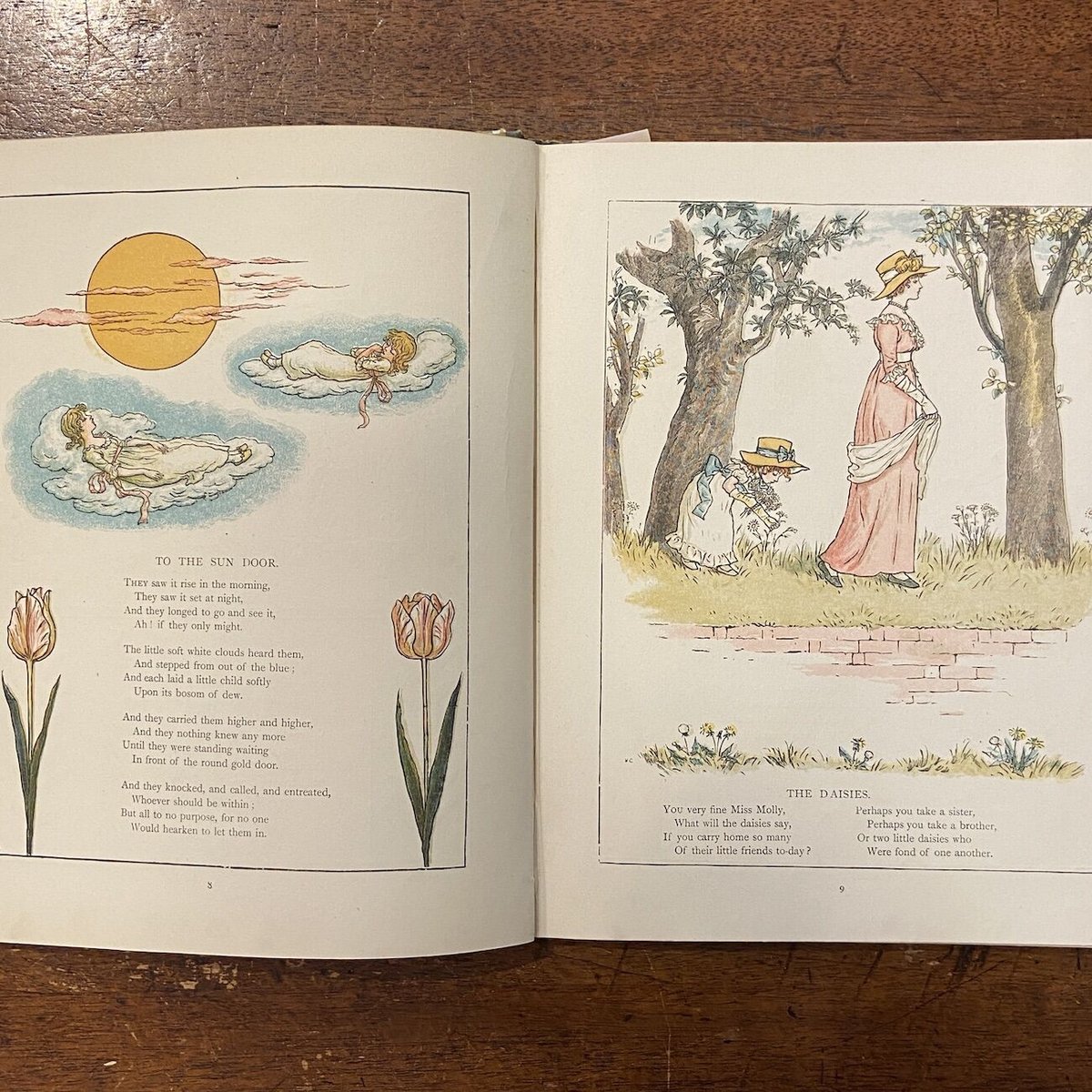 初版？ MARIGOLD GARDEN ケイト・グリーナウェイ 木版絵本＋復刻版 洋書・絵本】MARIGOLD GARDEN（マリーゴールドガーデン）/Kate