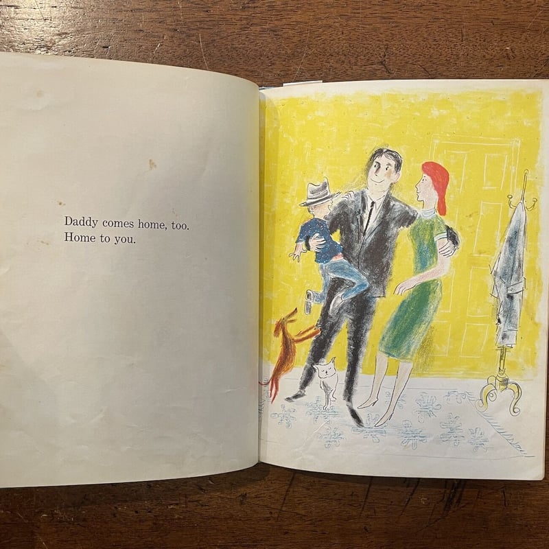 HERE COMES NIGHT（1966年2刷）」Miriam Schlein Harve