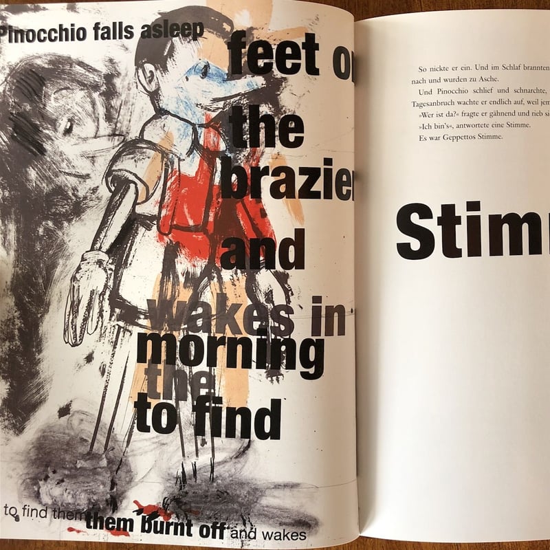 PINOCCHIO」Carlo Collodi Jim Dine（ジム・ダイン） | Fro