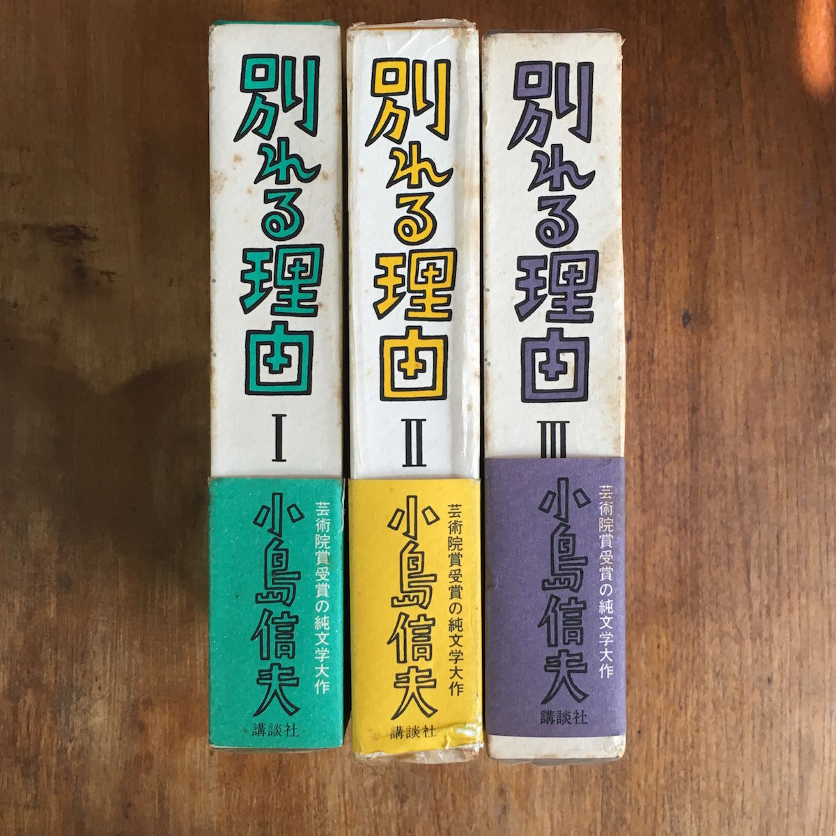 別れる理由 三冊セット」小島信夫 | Frobergue online store