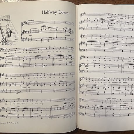 「FOURTEEN SONGS FROM WHEN WE WERE VERY YOUNG（1926年版）」A. A. Milne　E. H. Shepard（シェパード）