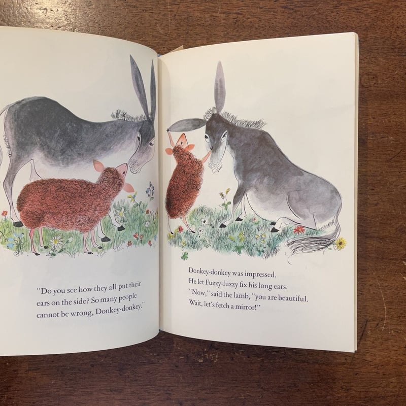 All Aboard!　Roger Duvoisin　ロジャー・デュボアザン Donkey- donkey」Roger Duvoisin（ロジャー・デュボアザン） | F