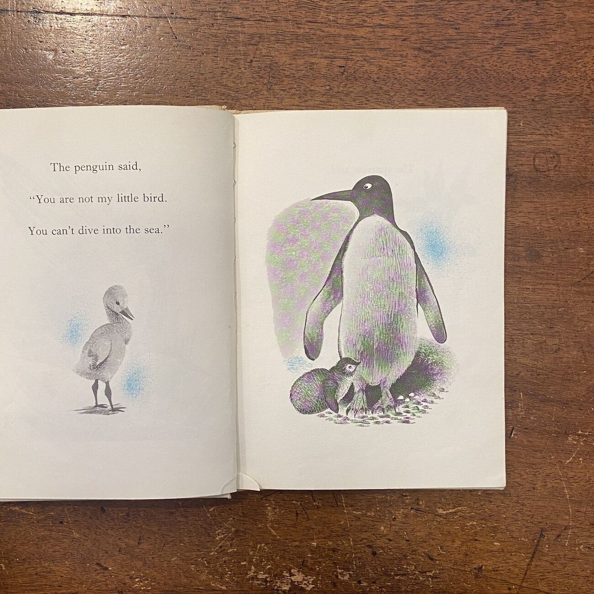 つよっぷ6点　ヴィンテージ 洋書 鳥 バード 紙物 ジャンクジャーナル Whose Little Bird Am I？」Leonard Weisgard（レナード・