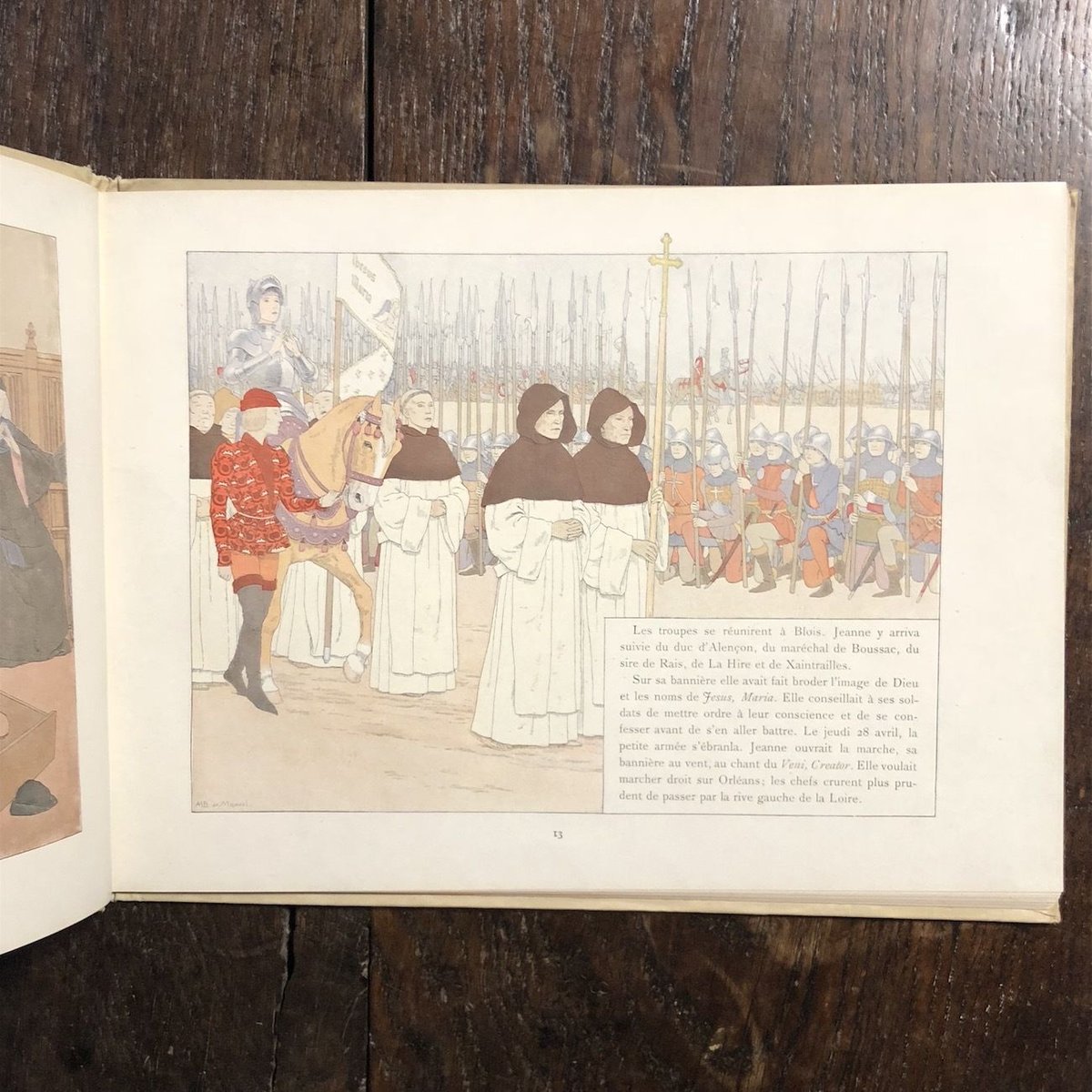 ☆SALE☆1900年頃 ブーテ・ド・モンヴェルのフランスアンティーク絵本 レア