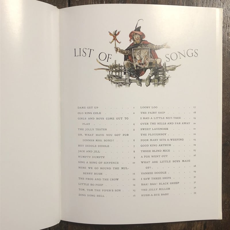 THIRTY OLD-TIME NURSERY SONGS（なつかしいわらべうた30篇 オー