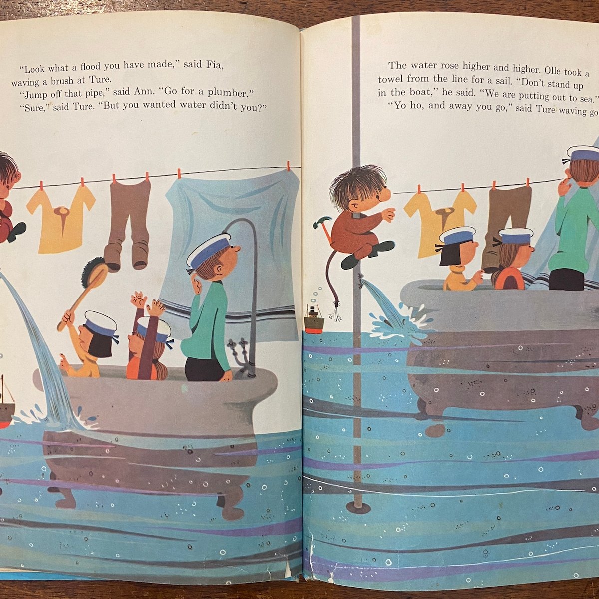 CHILDREN IN THE WATER」Leif Krantz Ulf Lofgren（