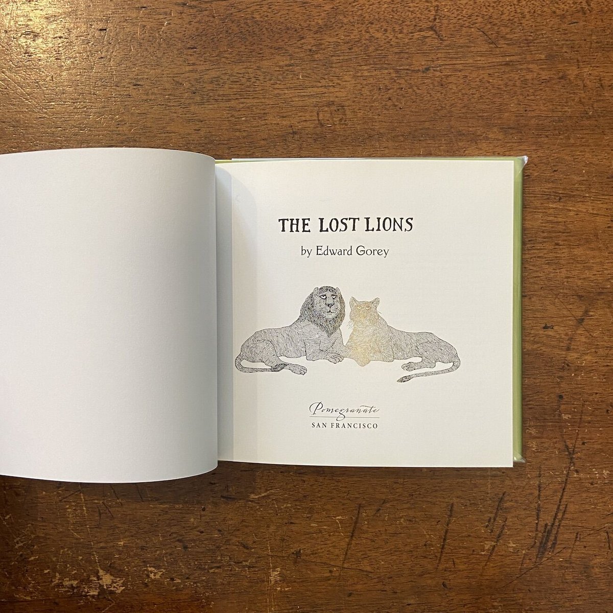 THE LOST LIONS」Edward Gorey（エドワード・ゴーリー） | Frob