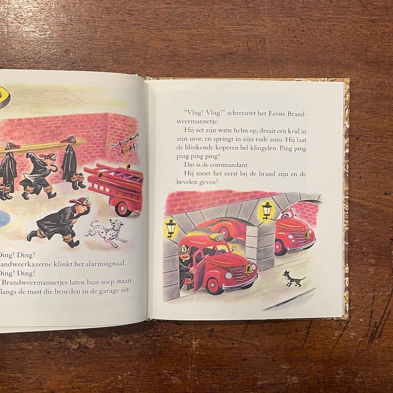 VIJF BRANDWEERMANNETJES」Margaret Wise Brown Ed