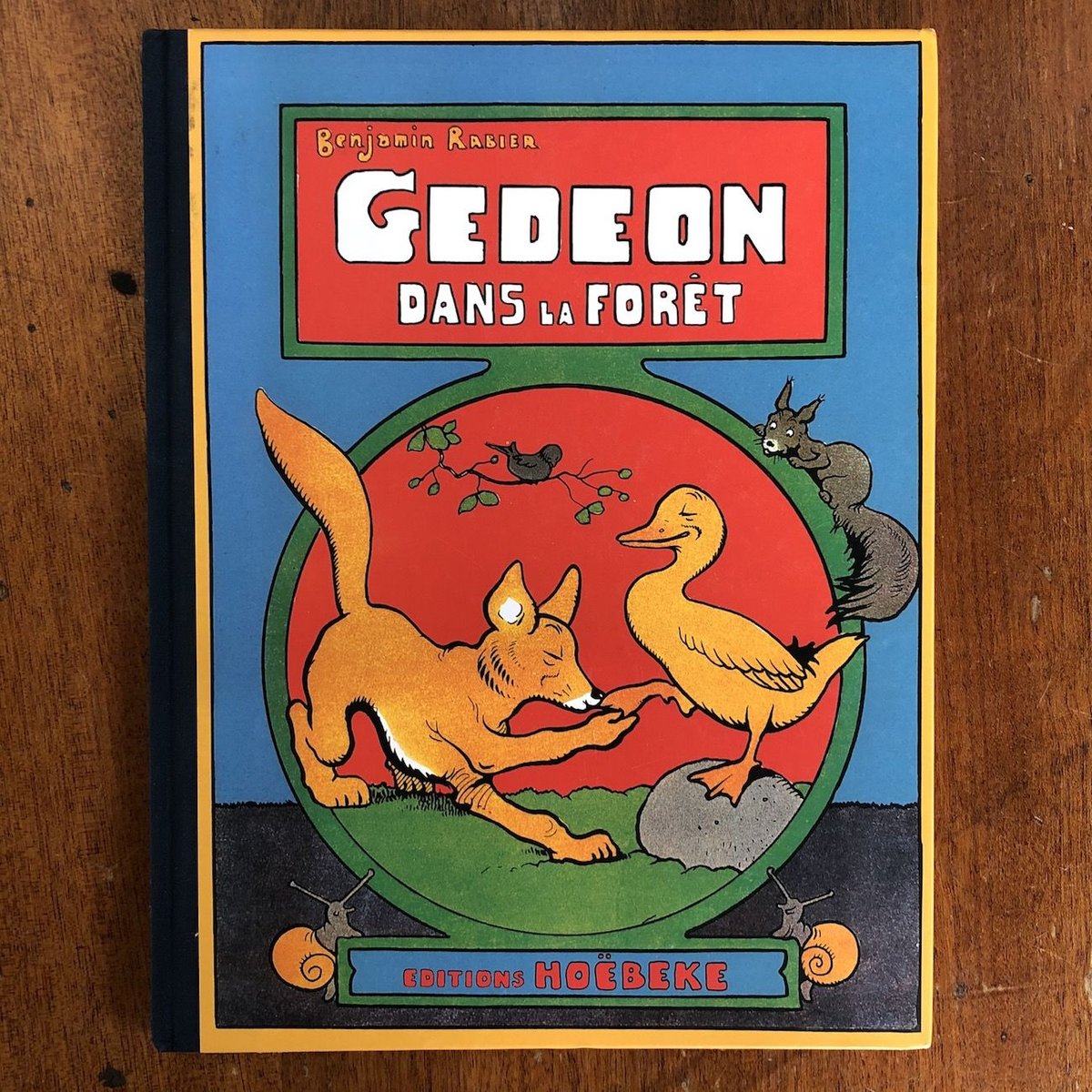 GEDEON DANS LA FORET」Benjamin Rabier(バンジャマン・ラビ GEDEON DANS LA FORET」Benjamin Rabier(バンジャマン・ラビ