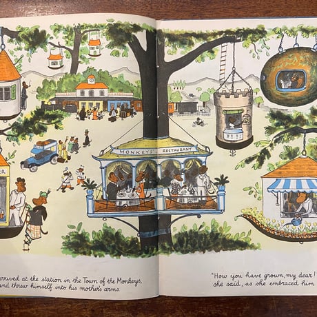 「BABAR'S FRIEND ZEPHIR（1947年）」Jean de Brunhoff（ジャン・ド・ブリュノフ）