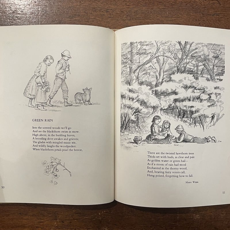 Wings from the Wind（1970年頃3刷）」Tasha Tudor（ターシャ