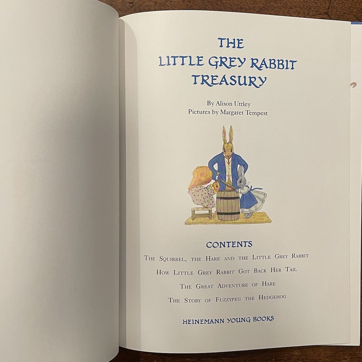 THE LITTLE GREY RABBIT TREASURY」Alison Uttley 