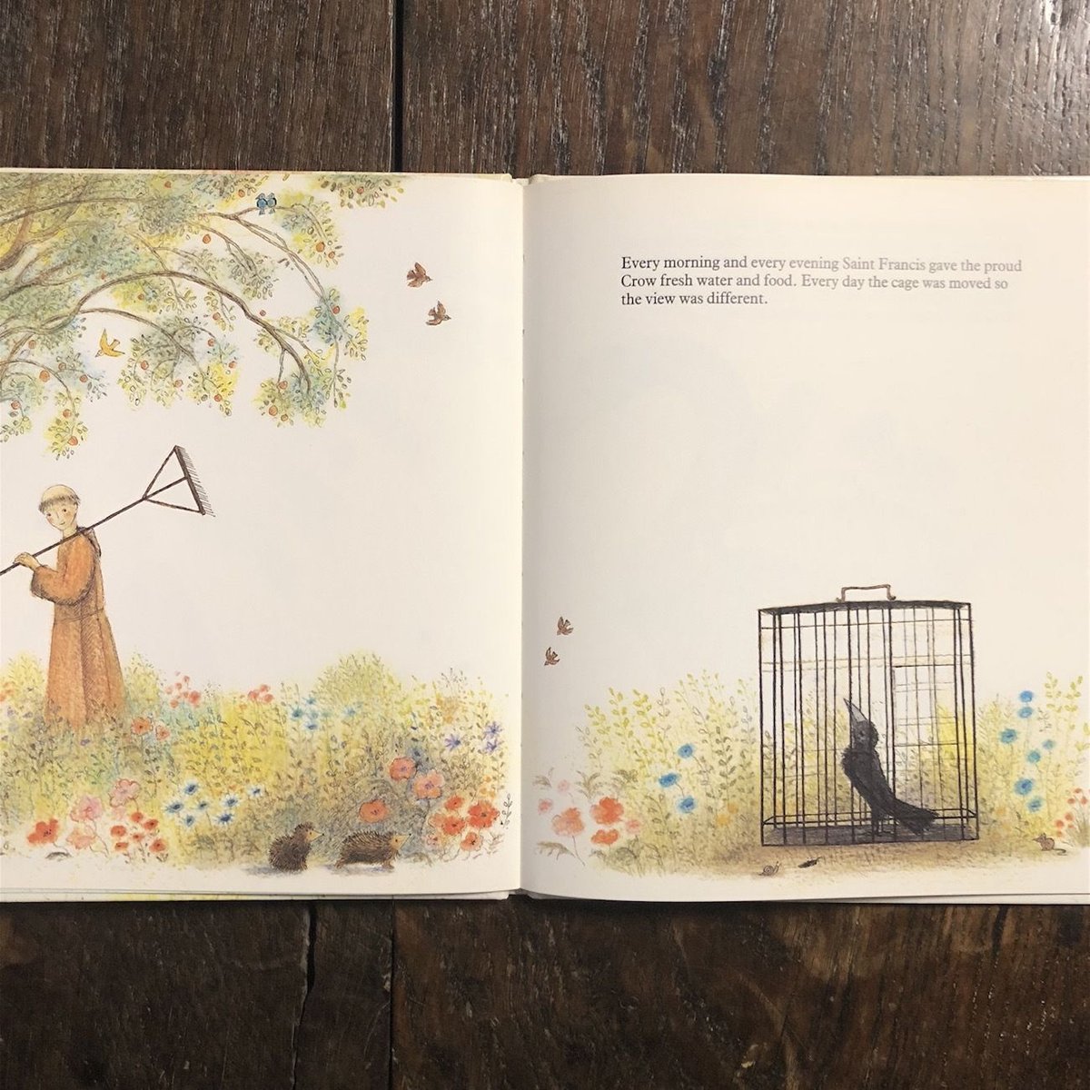 St.Francis and the Proud Crow」Bernadette Watts