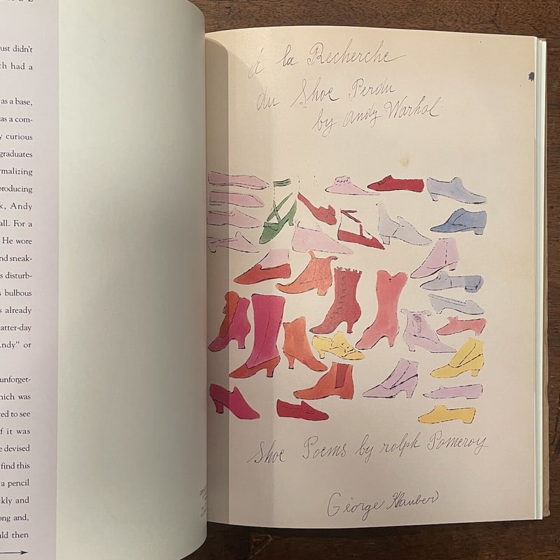 PRE-POP WARHOL」Jesse Kornbluth Andy Warhol（アンデ